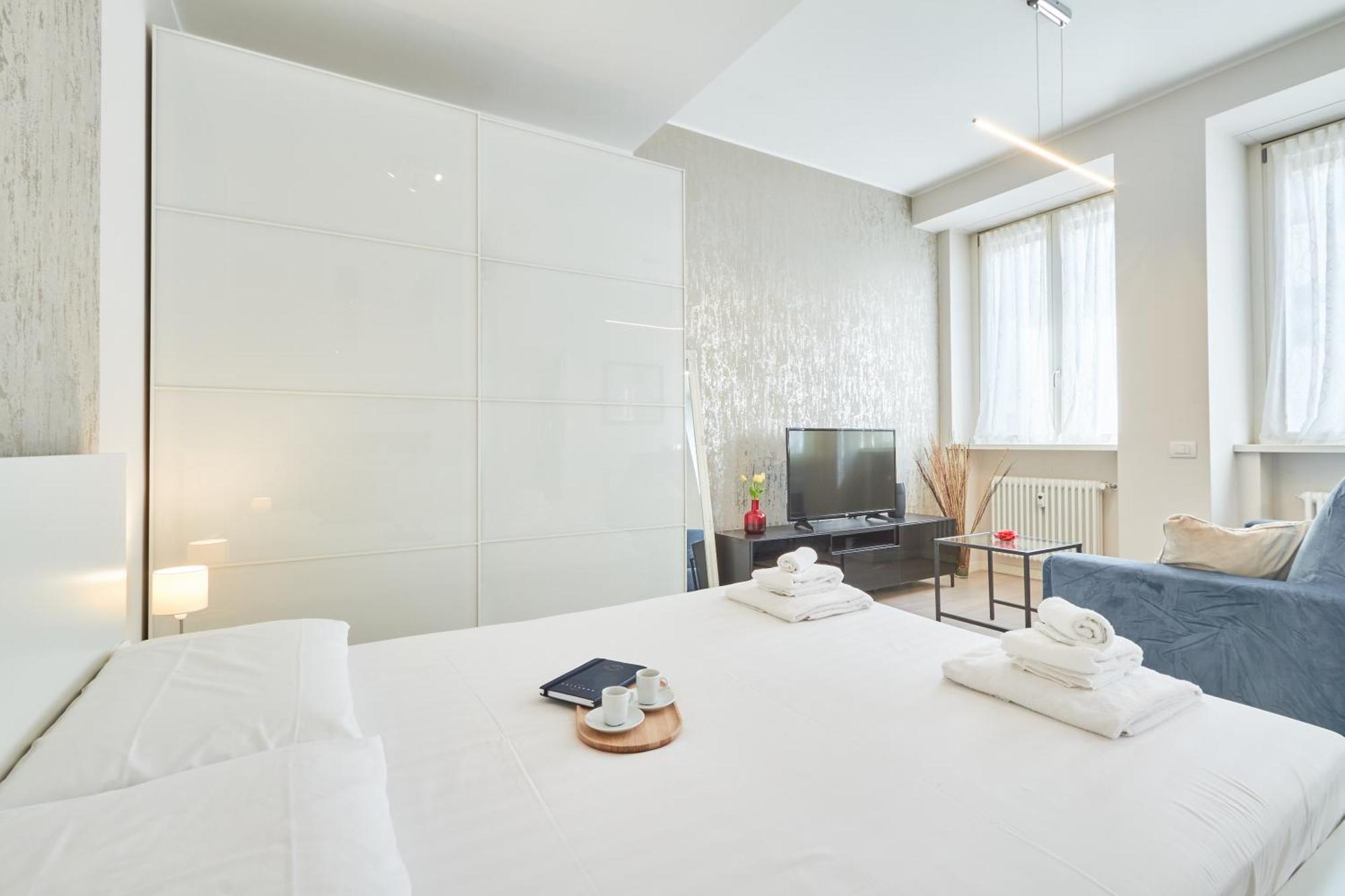 Apartament Easylife - Moderno E Climatizzato In Cadorna Fn Mediolan Zewnętrze zdjęcie